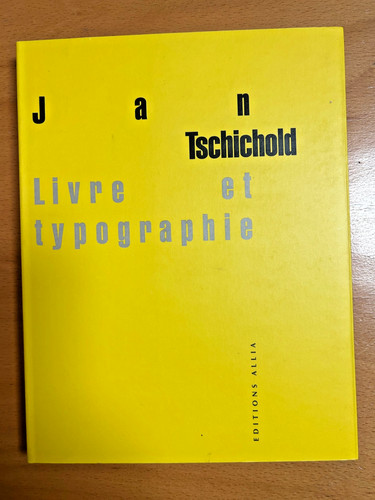 Jan tschichold livre - jan,