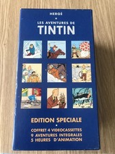 COFFRET 4 CASSETTES VIDÉO VHS
