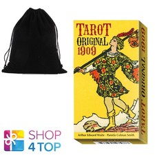 Tarot Original 1909 Cartes Deck Waite Pamela Colman Smith Lo Scarabeo Avec Sac