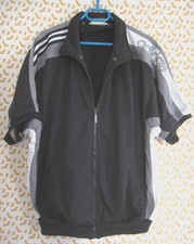Veste Basket Ball Noire 90'S Manche Courte Adidas vintage homme - 192 / XXL
