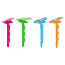 Lot de 10 piquets d'ancrage