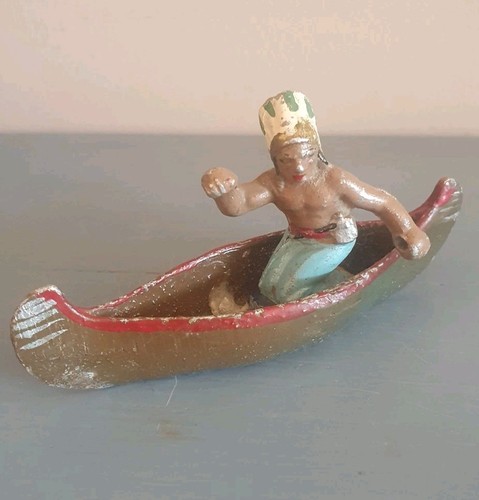 Jouet ancien figurine indien - jouet,