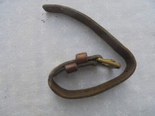boucleteau de fonte de selle du milieu d officier    francais de 1 guerre
