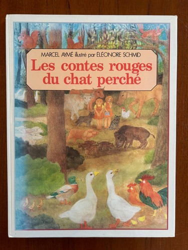 Contes rouges chat perche - du,