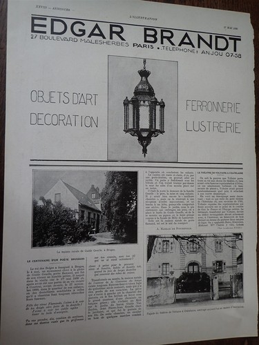 Edgar brandt ferronnerie - brandt,