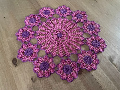 Napperon crochet - au,