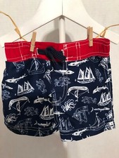 Mudpdie Nautical swim shorts