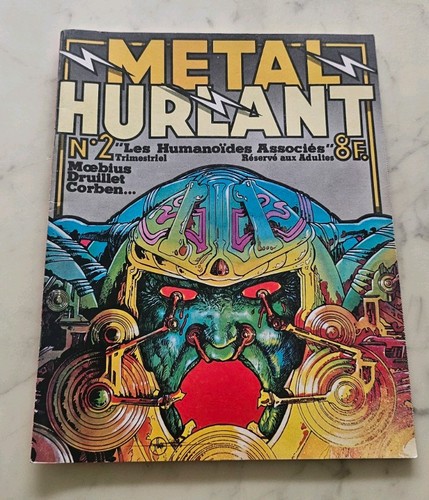 Metal hurlant rare numero - metal,