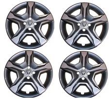 4 x enjoliveurs d'origine Dacia Sandero II 16 pouces OE 403155853R