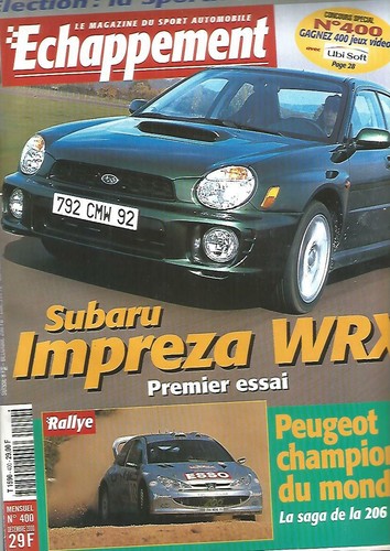Echappement 400 subaru - echappement,