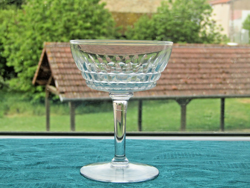 Coupe champagne cristal - a,