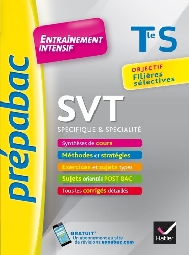 Svt terminale prépabac - svt,