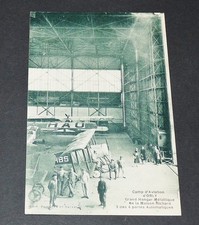 CPA 1920 CAMP D'AVIATION D'ORLY GRAND HANGAR METALLIQUE DE LA MAISON RICHARD
