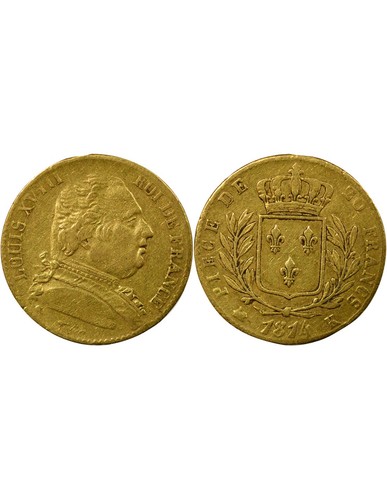 France louis xviii - france, 20