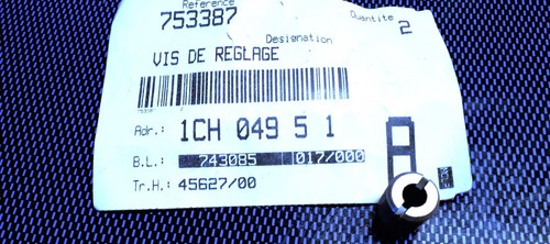 Vis plateau embrayage - plateau, motos