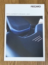 [RECARO] RECARO FULL SPECIAL CATALO/ RECARO 2023 Edition Catalog (2022/12 issue)