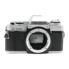 Minolta X-300 SLR Appareil Photo Reflex Boîtier Argent