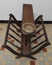 Ancien Porte Revues En Bois Vintage ( Réf : Hang)