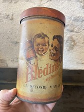 Boite ancienne lithographiée  BLEDINE Jacquemaire  Illus Germaine BOURET - 900g
