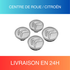 CENTRE DE ROUE 60MM (LOT DE 4) - POUR CITROËN BERLINGO/C3/C4/DS3/PICASSO