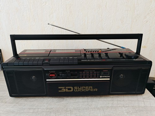 Boombox ghettoblaster hitachi - ghettoblaster,