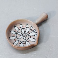 Paul Urfer à Pornic petit caquelon décor abstrait 1967