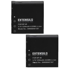 2 Batteries pour Pentax XG-1