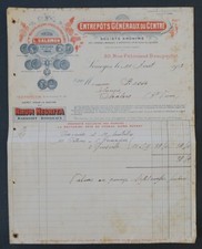 Facture 1953 MAISON SALOMON