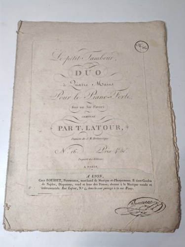 Latour le petit tambour - t.,