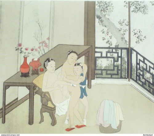 Estampe chinoise claude tchou - estampe,