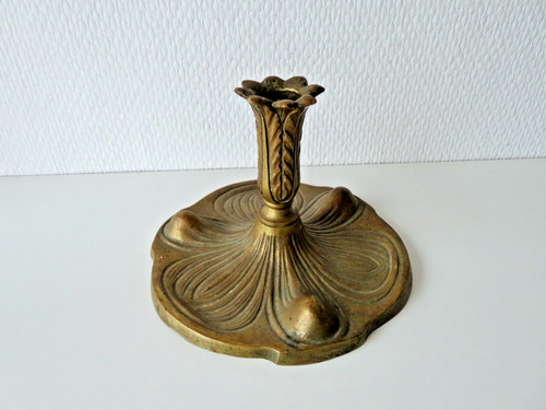 Pied lampe bougeoir - lampe, ?