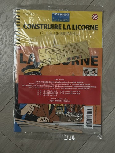 Construire licorne tintin - licorne,