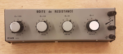 Boite résistance cda - boite, de