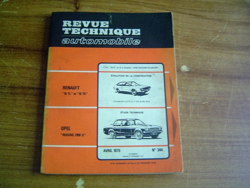 Revue technique rta opel - revue,