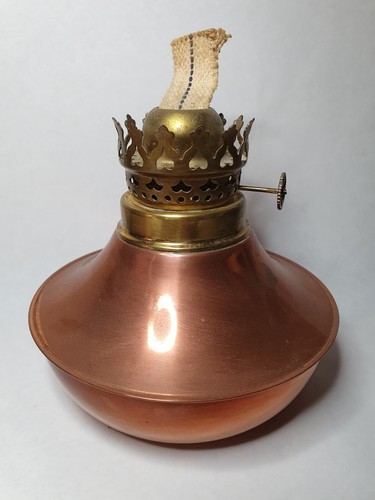 Lampe pétrole cuivre - pétrole, en
