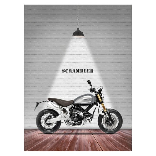 Affiche minimaliste moto - affiche, art
