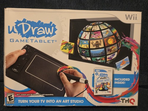 Thq nintendo wii udraw black - nintendo,