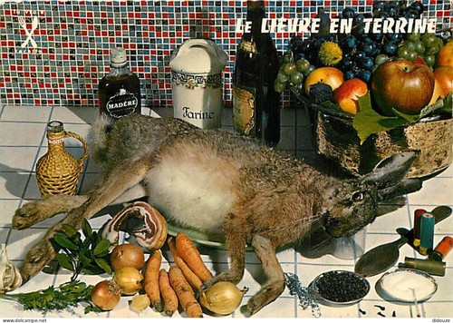 Carte postale recettes - -,