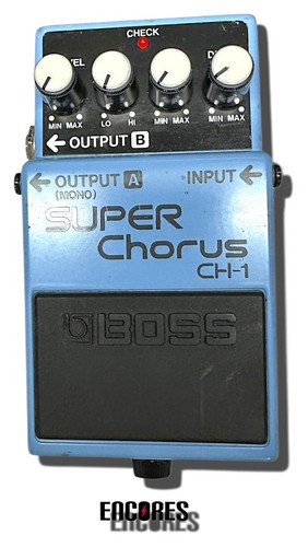 Pédale effets boss - pédale, ch-1