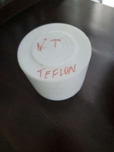Virgin ptfe teflon - x, 3"