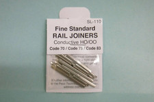 Peco - 24 ECLISSES METALLIQUES code 70 / 75 / 83 réf. SL-110 HO / OO Neuf