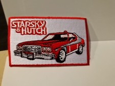 Patch Écusson Thermocollant Brodé Starsky Et Hutch Ford Torino L 10 CM H 6 CM...