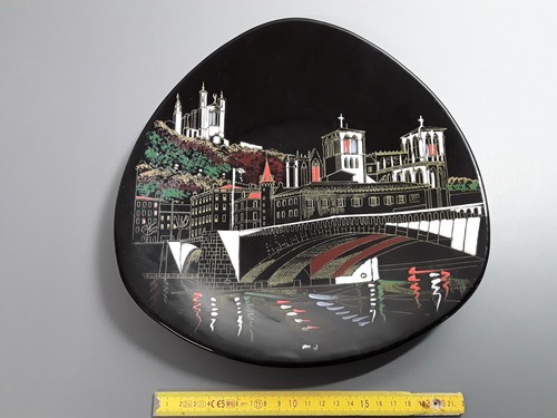 Ancienne assiette déco murale