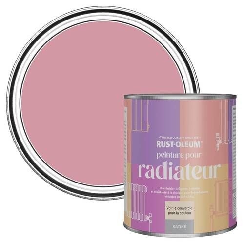Peinture rose résistante - rose, à