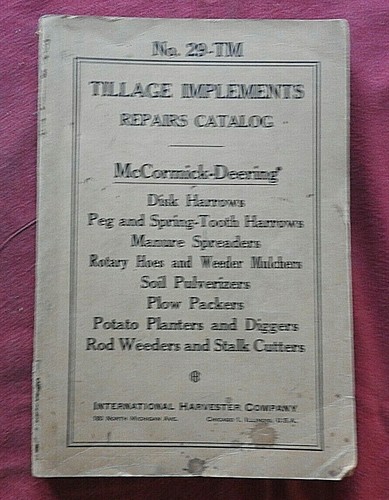 1945 mccormick deering harrows - mccormick-deering,