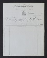 Facture vierge 1900 Champagne