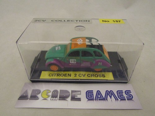 Voiture citroen 2cv cross - 1/43,