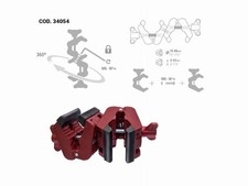 Pince multiclamp double fixe