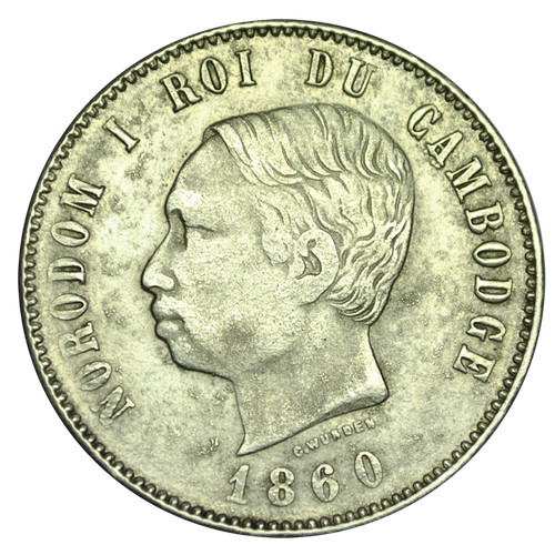 Cambodge norodom ier francs - cambodge,