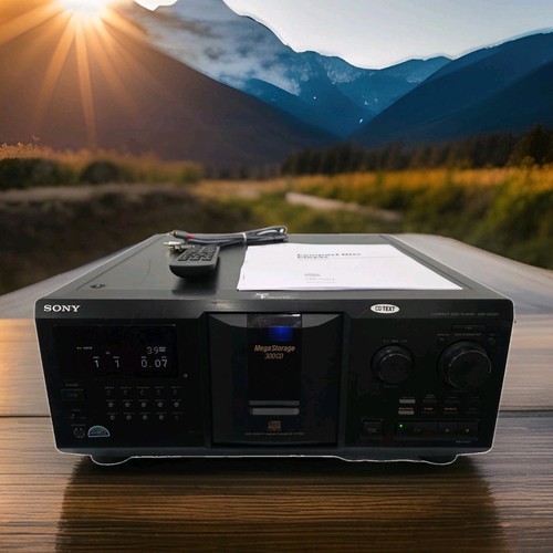 Sony cdp cx355 - cd, changer